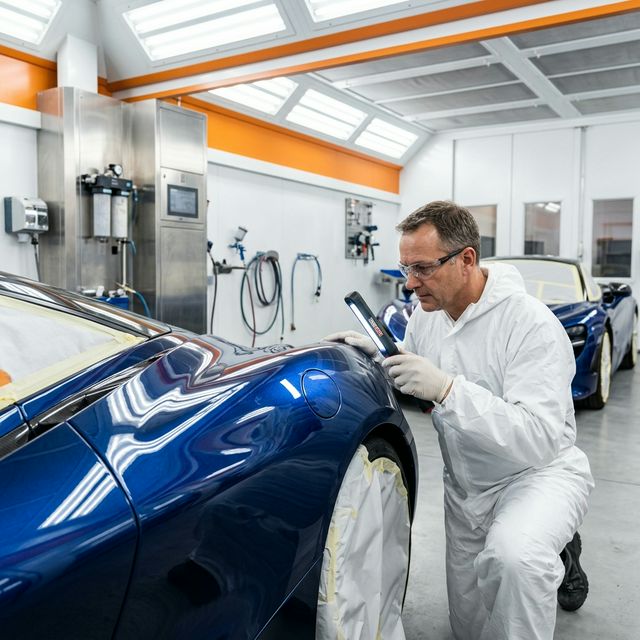 Surgical Denting and Painting Studio Booth